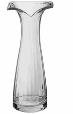 DARTINGTON CRYSTAL WING TALL VASE